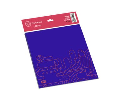 SOBRES PARTICIPACION BLANCO AZUL  153 x 164 mm - 120 gr. Solapa engomada