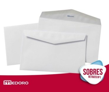 Sobre Retrato Nº1. 90gr.