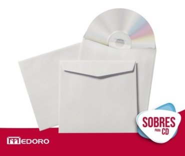 Sobre para CD sin ventana