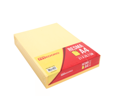 RESMAS DE 500 HOJAS A4 210X297 AMARILLO