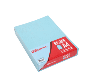 RESMAS DE 500 HOJAS A4 210X297 CELESTE