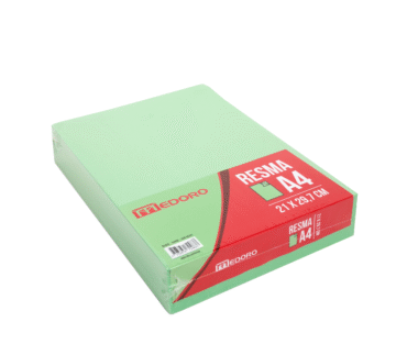 RESMAS DE 500 HOJAS A4 210X297 VERDE